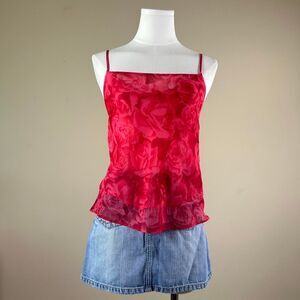 Gorgeous Vintage Rose Lingerie Top
